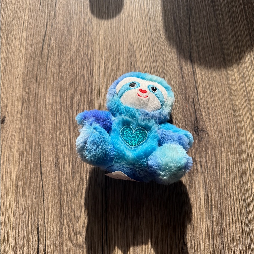 Blue Plush Sloth Toy